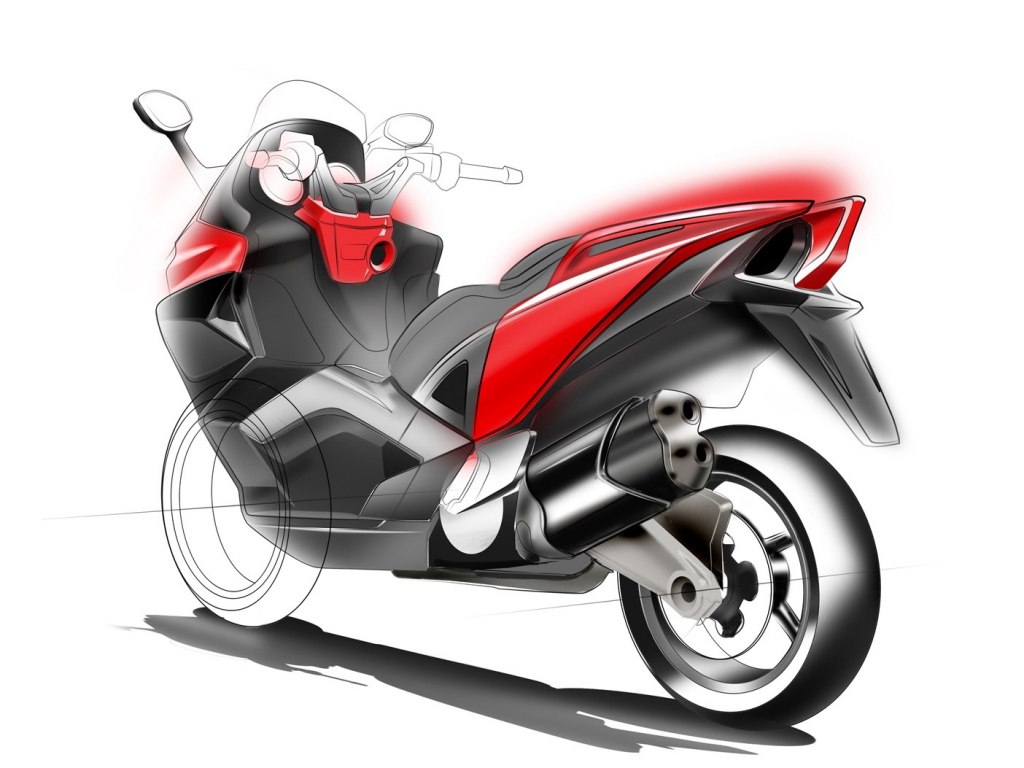 Фото скутера Aprilia SRV 850 ABS